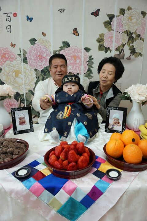 저렴한전통백일상대여후기
